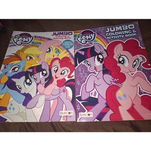 My Little Pony Scented Poster & Stickers And Jumbo Coloring & Activity Book
